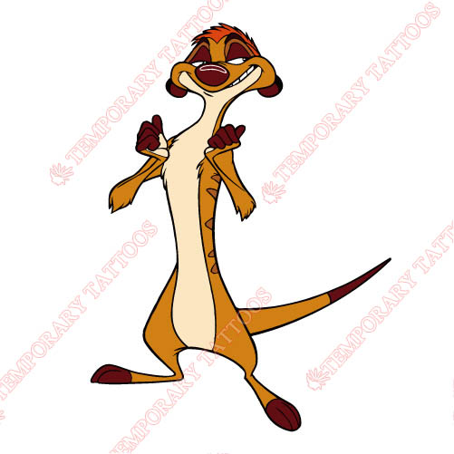 The Lion King Customize Temporary Tattoos Stickers NO.947